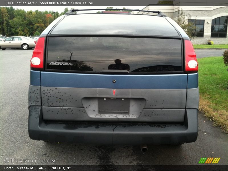 Steel Blue Metallic / Dark Taupe 2001 Pontiac Aztek