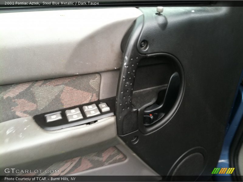 Steel Blue Metallic / Dark Taupe 2001 Pontiac Aztek