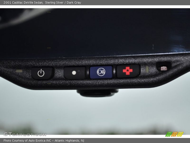 Sterling Silver / Dark Gray 2001 Cadillac DeVille Sedan
