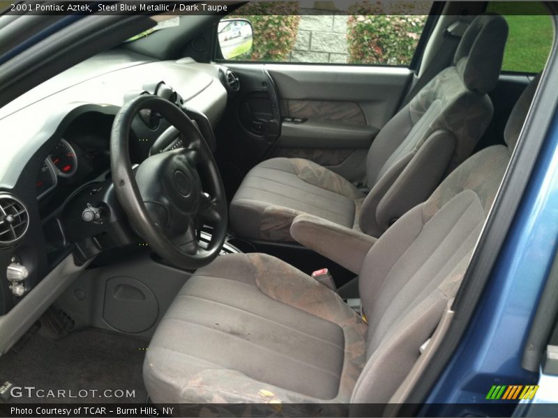 Steel Blue Metallic / Dark Taupe 2001 Pontiac Aztek