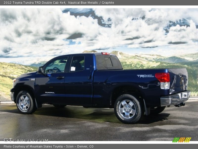 Nautical Blue Metallic / Graphite 2012 Toyota Tundra TRD Double Cab 4x4