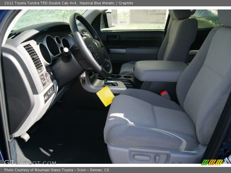 Nautical Blue Metallic / Graphite 2012 Toyota Tundra TRD Double Cab 4x4