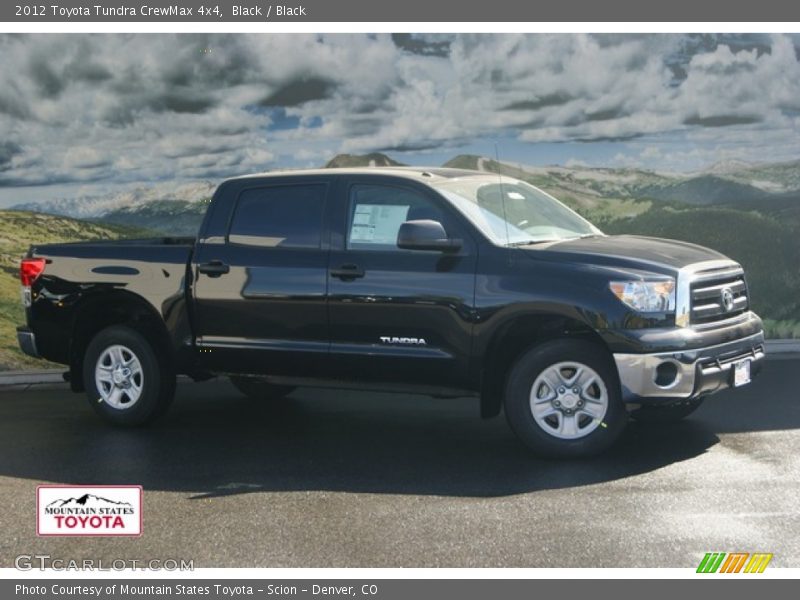 Black / Black 2012 Toyota Tundra CrewMax 4x4