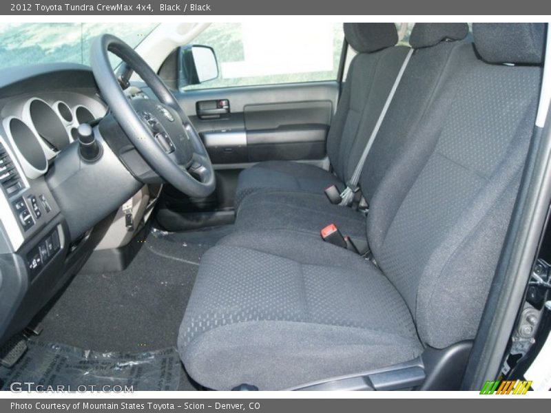 Black / Black 2012 Toyota Tundra CrewMax 4x4