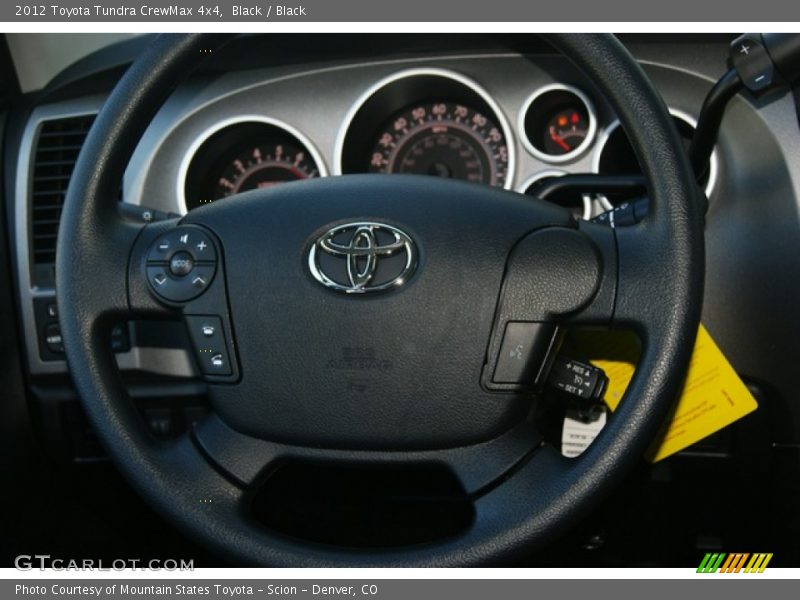 Black / Black 2012 Toyota Tundra CrewMax 4x4