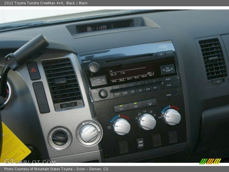 Black / Black 2012 Toyota Tundra CrewMax 4x4