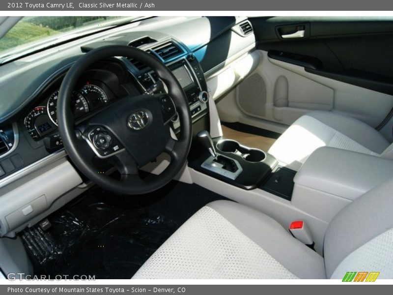 Classic Silver Metallic / Ash 2012 Toyota Camry LE