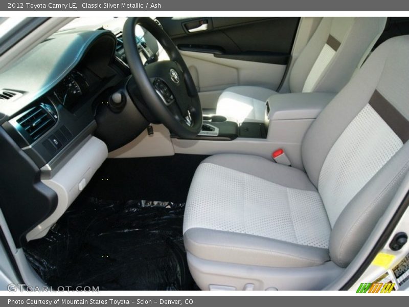 Classic Silver Metallic / Ash 2012 Toyota Camry LE