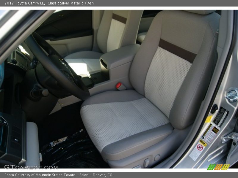 Classic Silver Metallic / Ash 2012 Toyota Camry LE