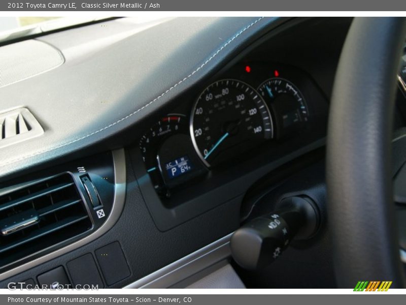 Classic Silver Metallic / Ash 2012 Toyota Camry LE