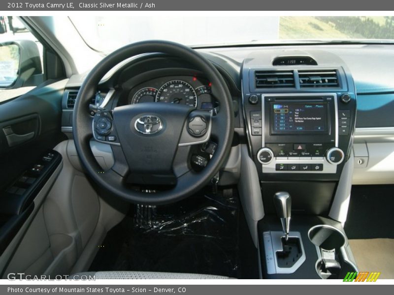 Classic Silver Metallic / Ash 2012 Toyota Camry LE
