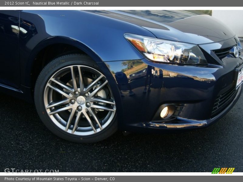 Nautical Blue Metallic / Dark Charcoal 2012 Scion tC