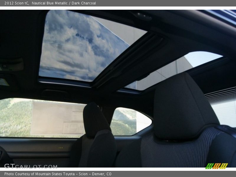 Nautical Blue Metallic / Dark Charcoal 2012 Scion tC