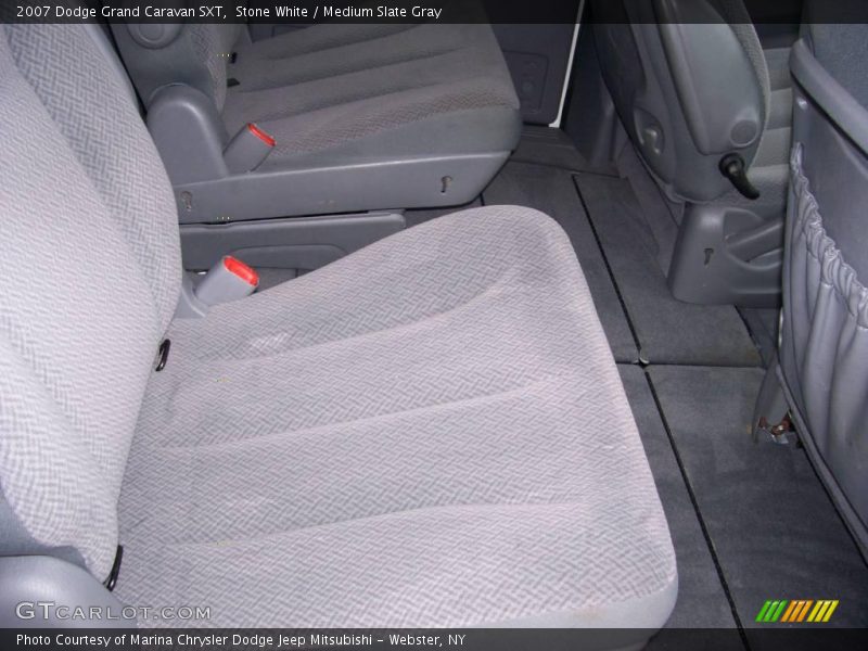 Stone White / Medium Slate Gray 2007 Dodge Grand Caravan SXT