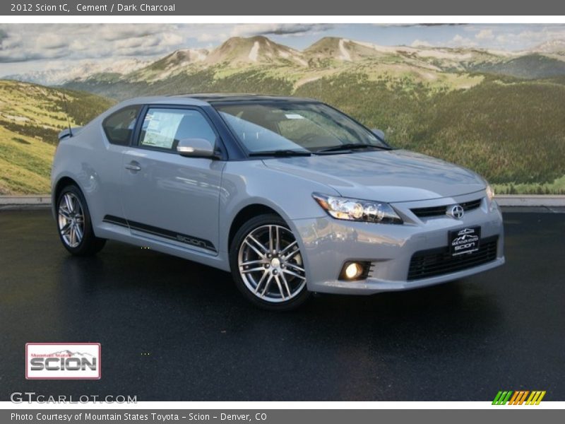 Cement / Dark Charcoal 2012 Scion tC