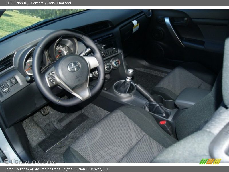 Cement / Dark Charcoal 2012 Scion tC