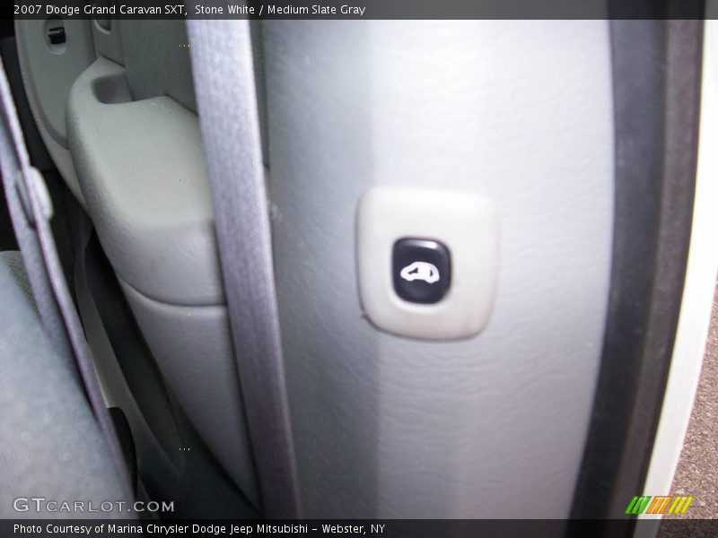 Stone White / Medium Slate Gray 2007 Dodge Grand Caravan SXT