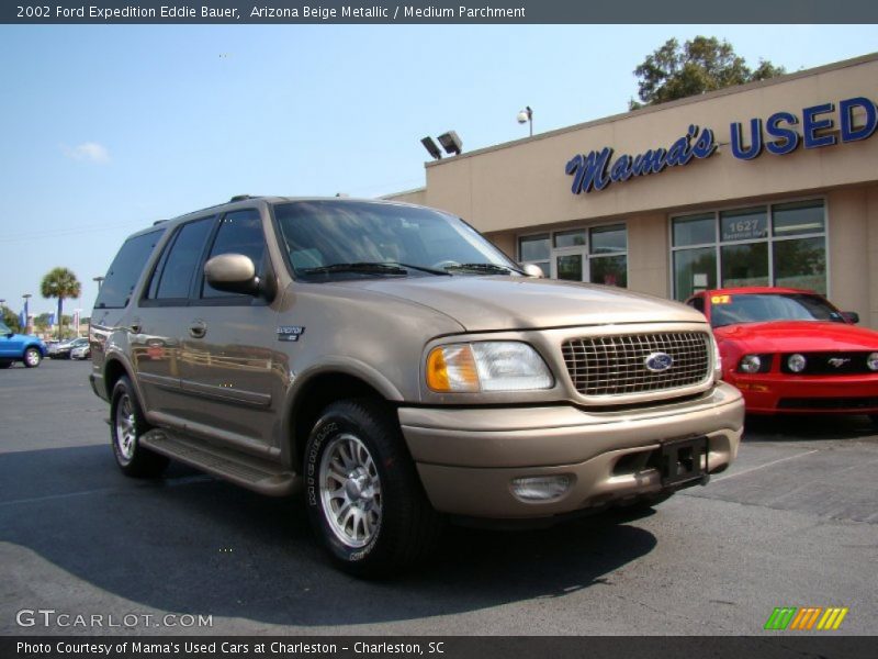Arizona Beige Metallic / Medium Parchment 2002 Ford Expedition Eddie Bauer