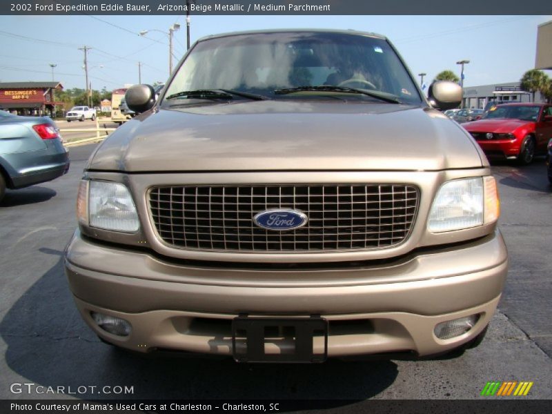 Arizona Beige Metallic / Medium Parchment 2002 Ford Expedition Eddie Bauer