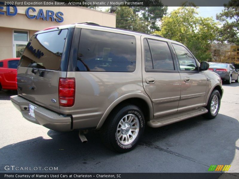 Arizona Beige Metallic / Medium Parchment 2002 Ford Expedition Eddie Bauer