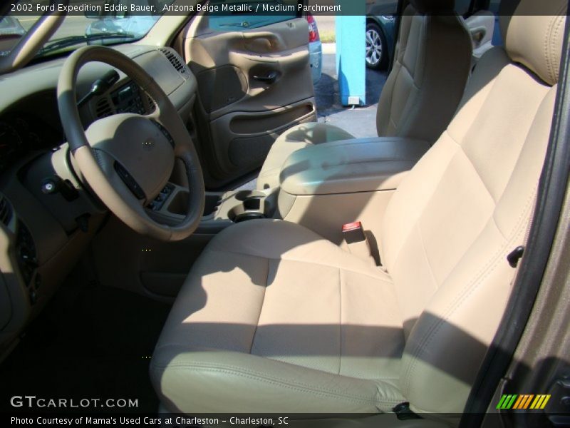 Arizona Beige Metallic / Medium Parchment 2002 Ford Expedition Eddie Bauer