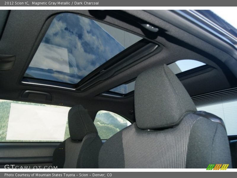 Sunroof of 2012 tC 