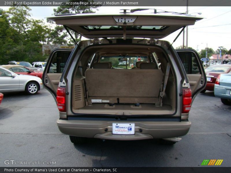 Arizona Beige Metallic / Medium Parchment 2002 Ford Expedition Eddie Bauer