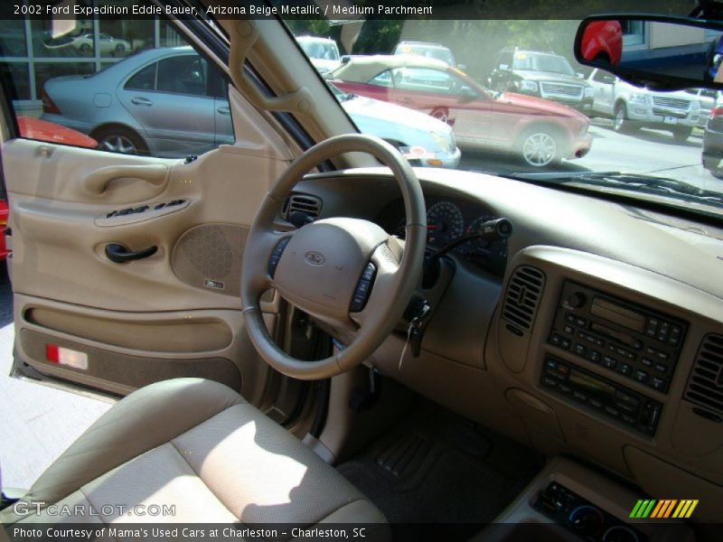 Arizona Beige Metallic / Medium Parchment 2002 Ford Expedition Eddie Bauer