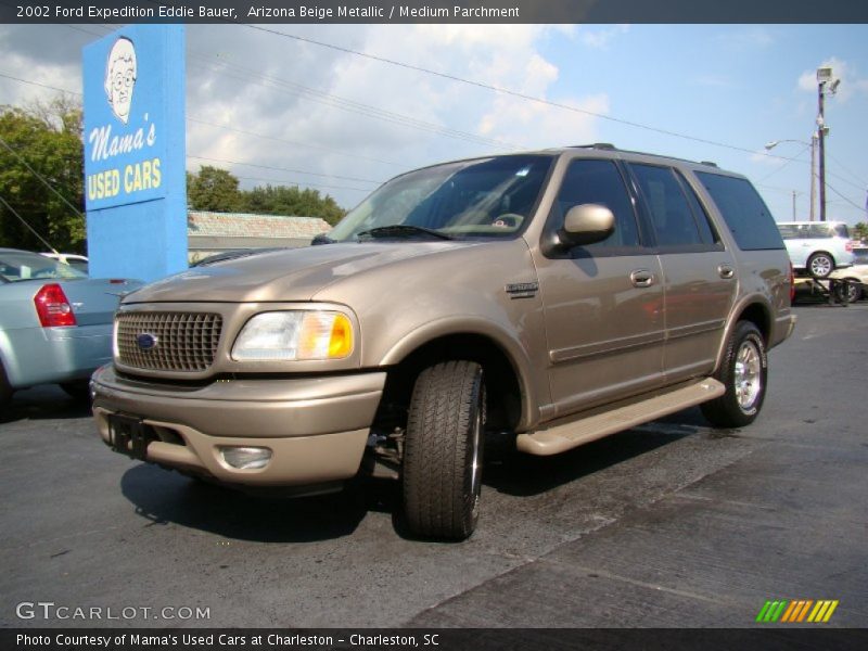 Arizona Beige Metallic / Medium Parchment 2002 Ford Expedition Eddie Bauer