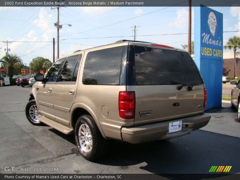 Arizona Beige Metallic / Medium Parchment 2002 Ford Expedition Eddie Bauer
