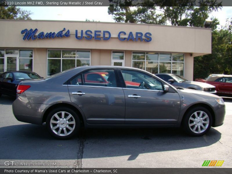 Sterling Gray Metallic / Steel Gray 2010 Lincoln MKZ FWD