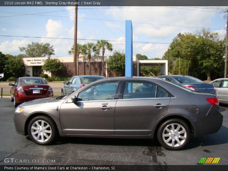 Sterling Gray Metallic / Steel Gray 2010 Lincoln MKZ FWD