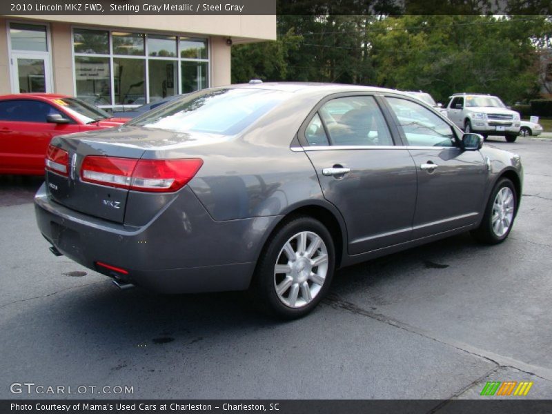 Sterling Gray Metallic / Steel Gray 2010 Lincoln MKZ FWD