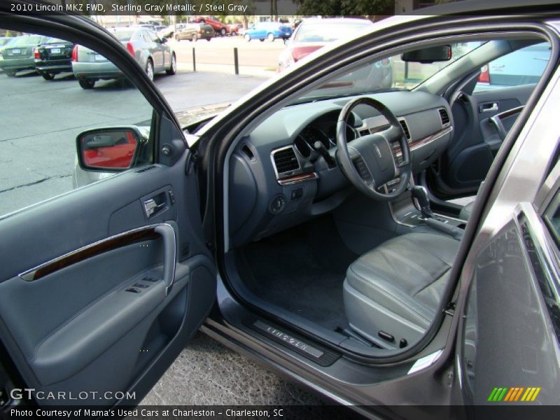 Sterling Gray Metallic / Steel Gray 2010 Lincoln MKZ FWD