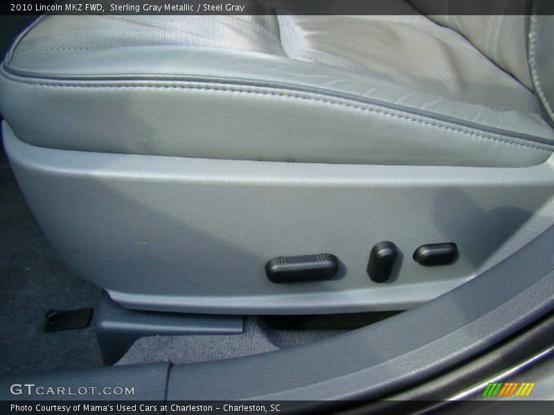 Sterling Gray Metallic / Steel Gray 2010 Lincoln MKZ FWD