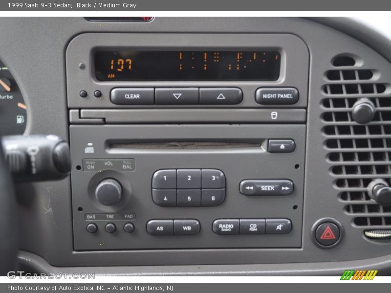 Controls of 1999 9-3 Sedan