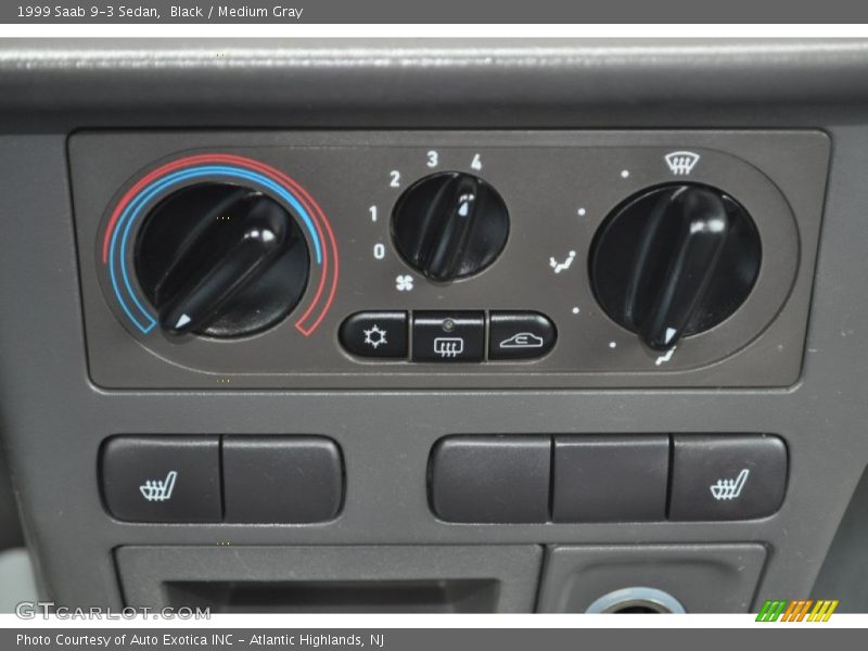 Controls of 1999 9-3 Sedan