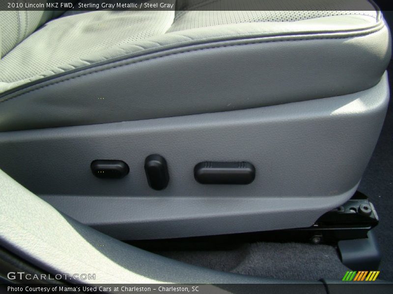 Sterling Gray Metallic / Steel Gray 2010 Lincoln MKZ FWD