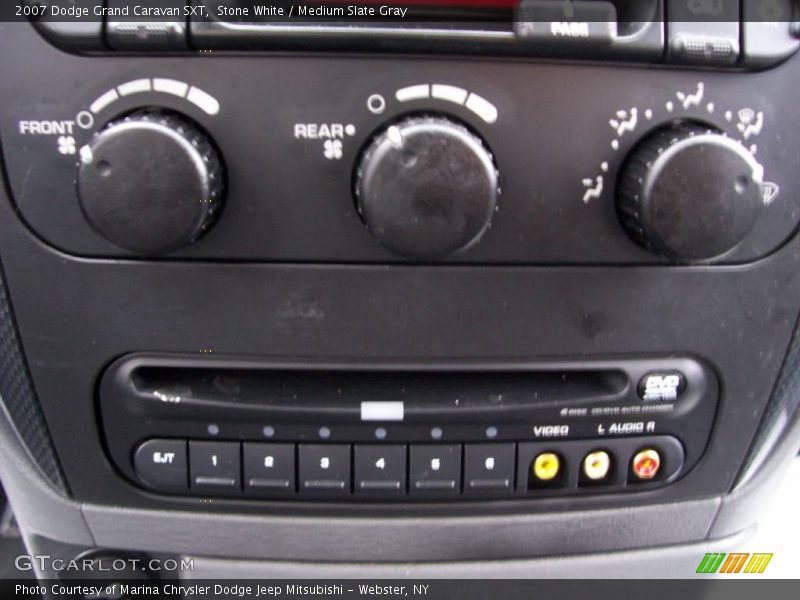 Stone White / Medium Slate Gray 2007 Dodge Grand Caravan SXT