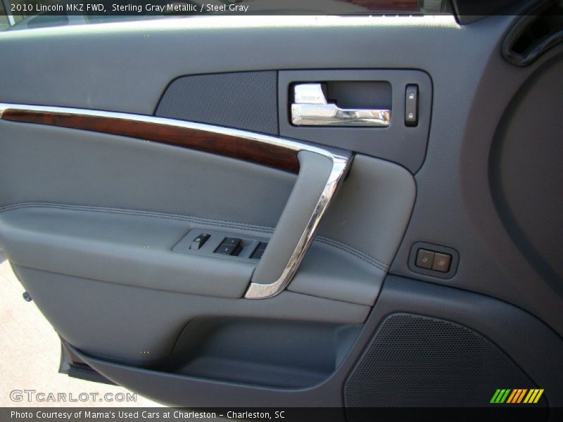 Sterling Gray Metallic / Steel Gray 2010 Lincoln MKZ FWD