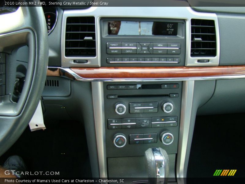Sterling Gray Metallic / Steel Gray 2010 Lincoln MKZ FWD