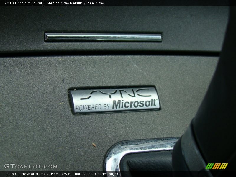 Sterling Gray Metallic / Steel Gray 2010 Lincoln MKZ FWD