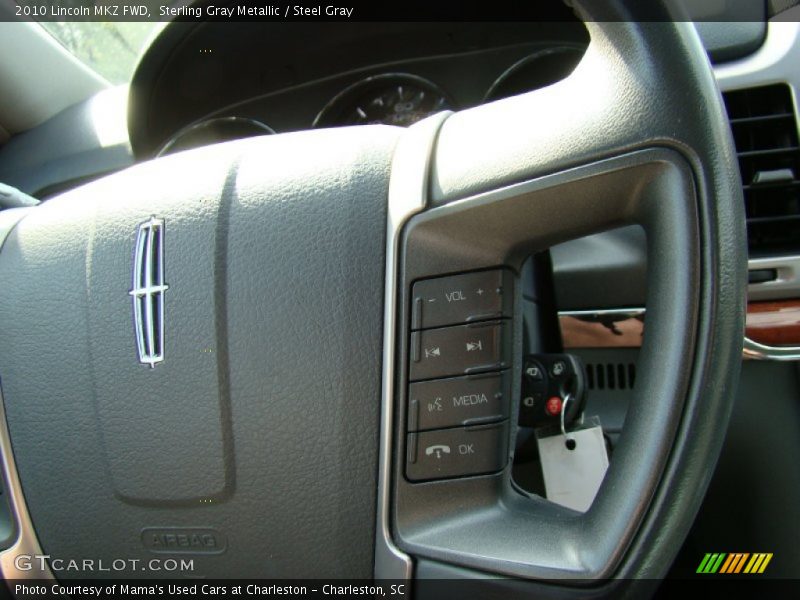 Sterling Gray Metallic / Steel Gray 2010 Lincoln MKZ FWD