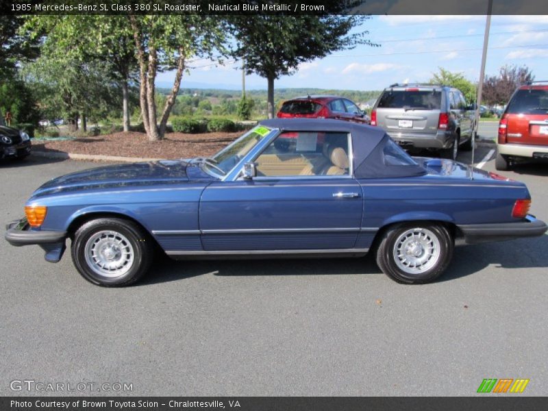  1985 SL Class 380 SL Roadster Nautical Blue Metallic