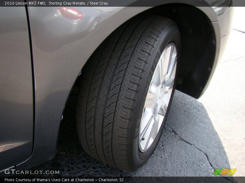 Sterling Gray Metallic / Steel Gray 2010 Lincoln MKZ FWD