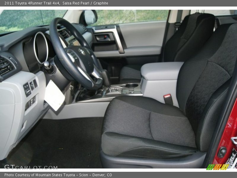 Salsa Red Pearl / Graphite 2011 Toyota 4Runner Trail 4x4