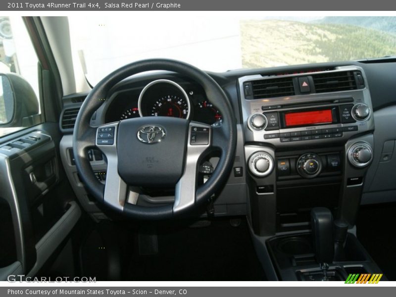Salsa Red Pearl / Graphite 2011 Toyota 4Runner Trail 4x4