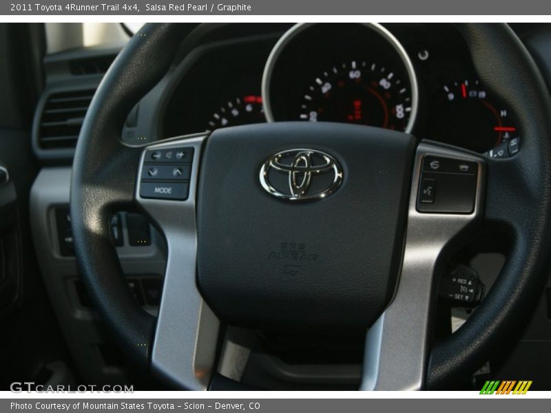Salsa Red Pearl / Graphite 2011 Toyota 4Runner Trail 4x4