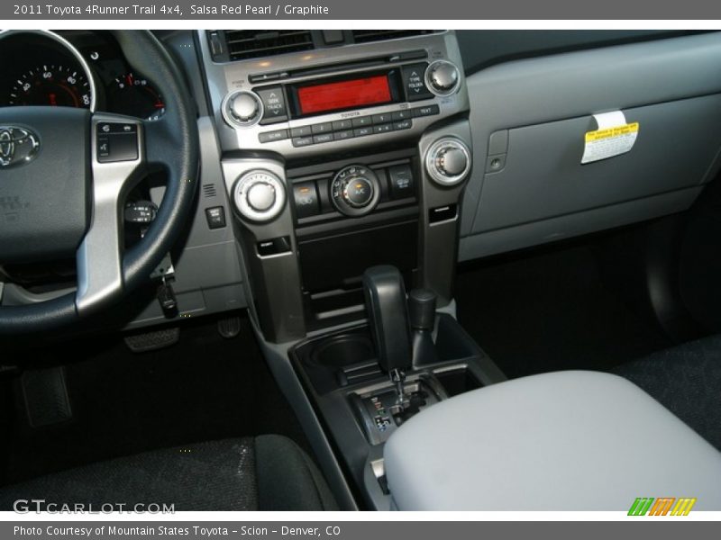 Salsa Red Pearl / Graphite 2011 Toyota 4Runner Trail 4x4