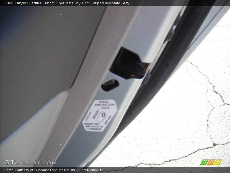Bright Silver Metallic / Light Taupe/Dark Slate Gray 2006 Chrysler Pacifica
